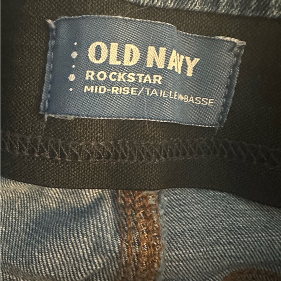 Women’s Old Navy Rockstar Light Blue Jeans - Picture 3 of 4